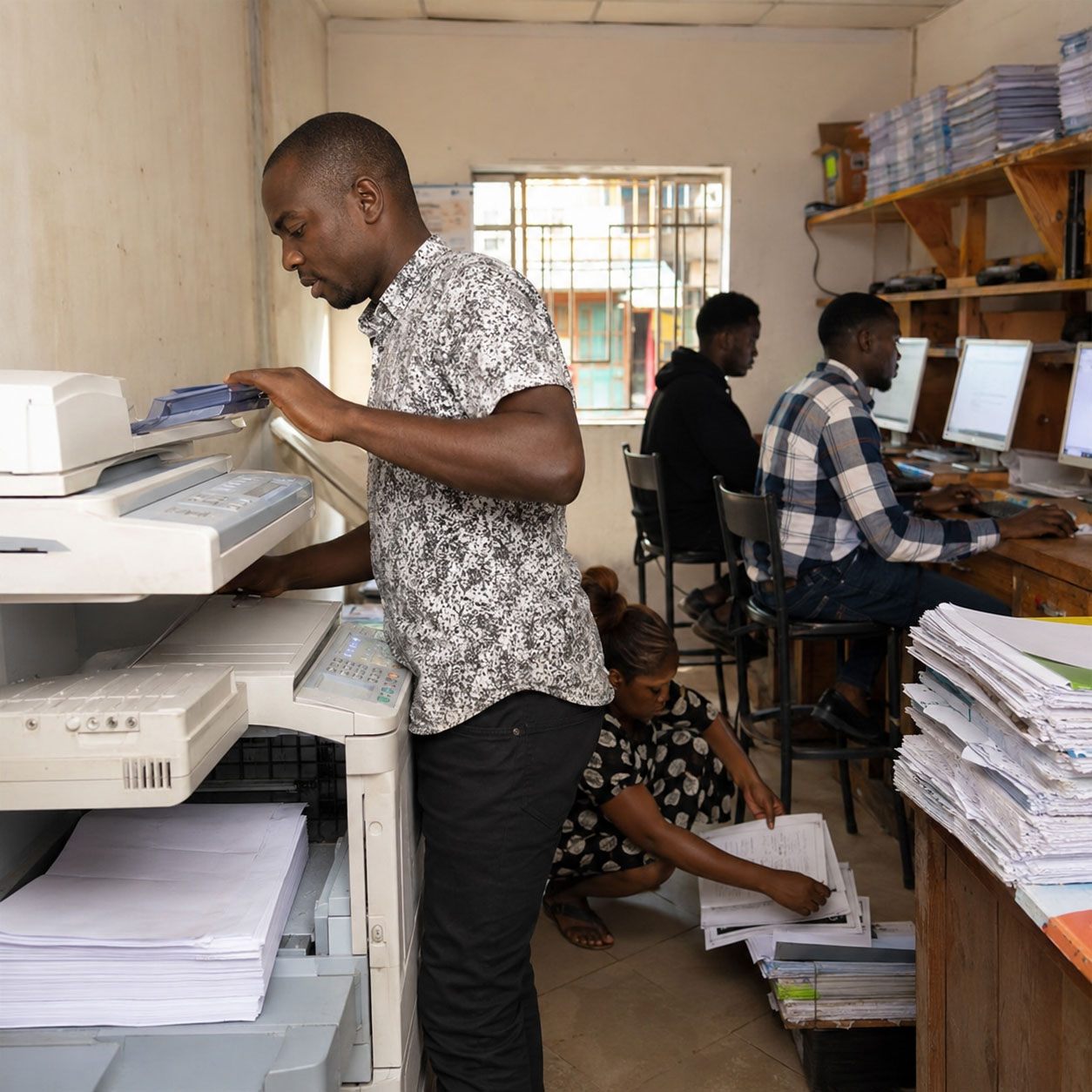 Printing, Photocopy and Cyber Services